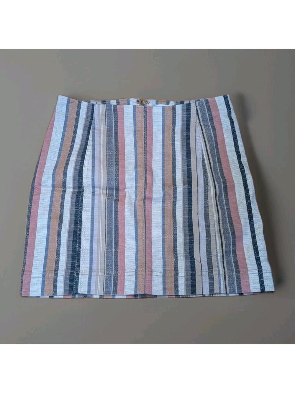 Altar'd‎ State Small Womens Multicolor Casual Denim Skirt